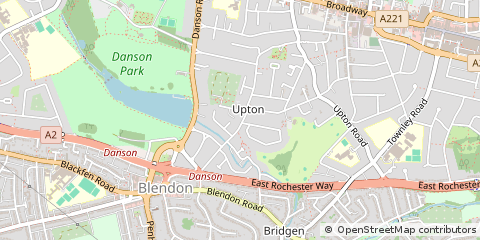 Map of Bexleyheath