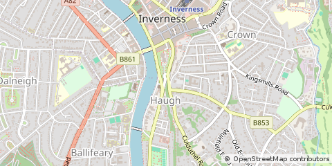 Map of Inverness