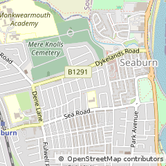 Map of Sunderland