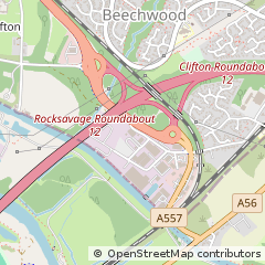 Map of Sutton Weaver Runcorn, Cheshire