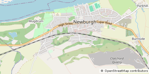 Map of Cupar