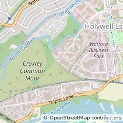 Map of Watford, Hertfordshire