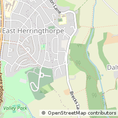 Map of Rotherham