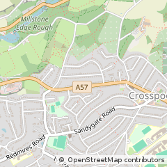 Map of Sheffield