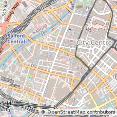 Map of Manchester