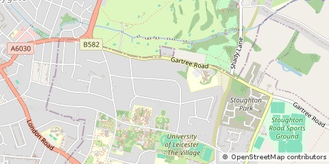 Map of Leicester
