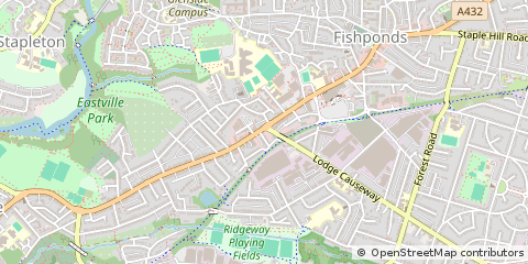 Map of Bristol