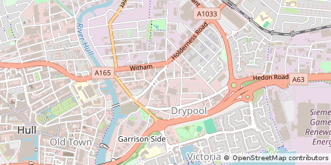 Map of Hull
