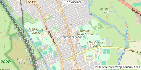 Map of Oxford