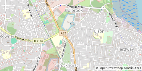 Map of Gosport