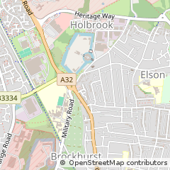 Map of Gosport