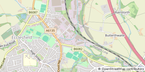 Map of Sheffield