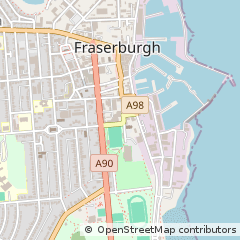 Map of Fraserburgh