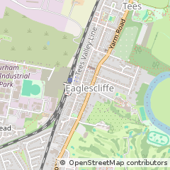 Map of Stockton on Tees, Cleveland