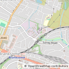 Map of Poole