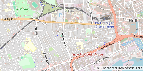 Map of Hull