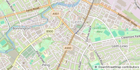 Map of Edinburgh