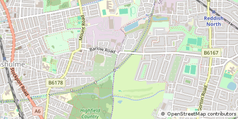 Map of Manchester