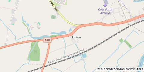 Map of Gloucester, Gloucestershire