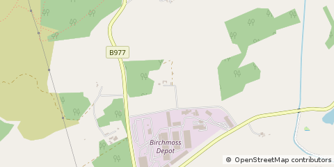 Map of Westhill, Aberdeenshire