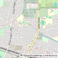 Map of Slough, Berkshire