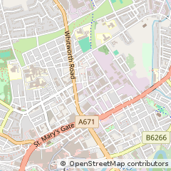 Map of Rochdale, Greater Manchester
