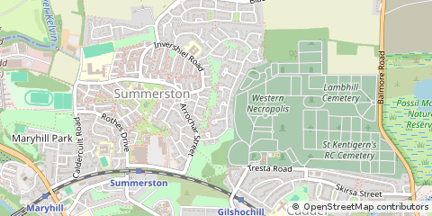 Map of Glasgow