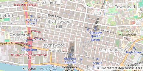 Map of Glasgow