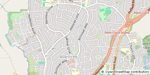 Map of Derby