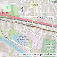 Map of Salford