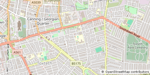 Map of Liverpool