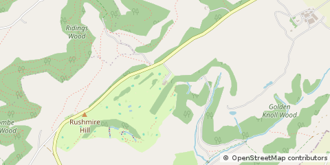 Map of Wotton Under Edge,, Glos