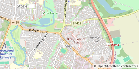 Map of Coventry