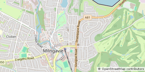 Map of Glasgow