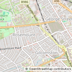 Map of Aberdeen