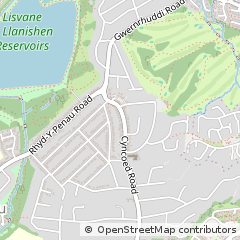 Map of Cardiff