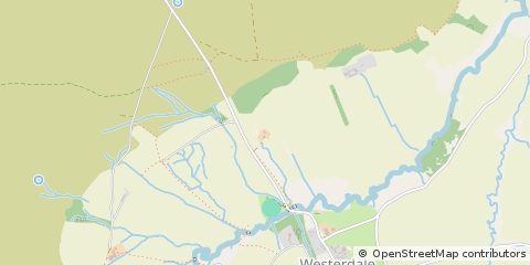 Map of Whitby, North Yorkshire