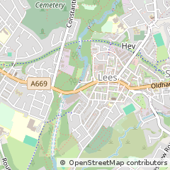 Map of Oldham
