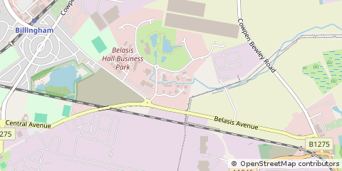 Map of Billingham