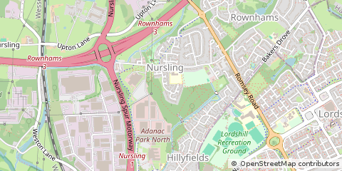 Map of Southampton