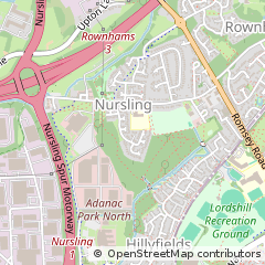 Map of Southampton