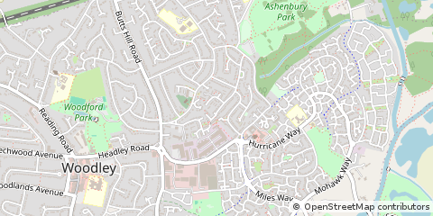 Map of Reading