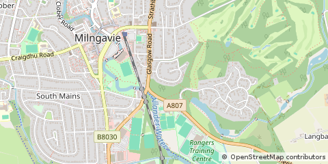 Map of Glasgow