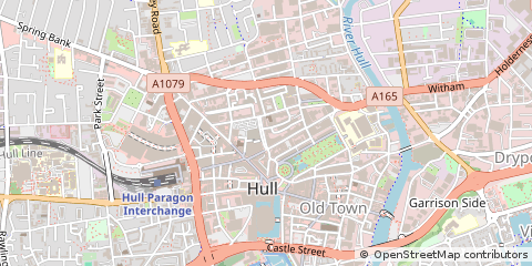 Map of Hull
