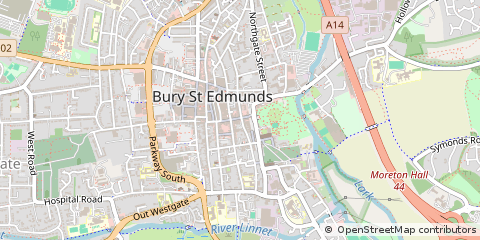 Map of Suffolk