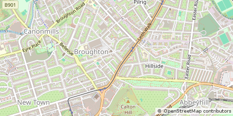 Map of Edinburgh