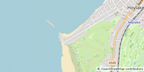 Map of Wirral