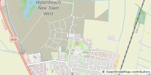 Map of Cambridge, Herts