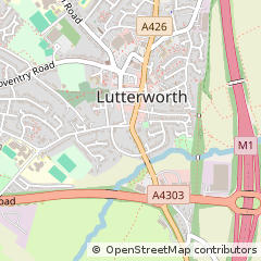 Map of Lutterworth