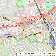 Map of Stockport, Cheshire